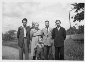 Familie Weyand 1954