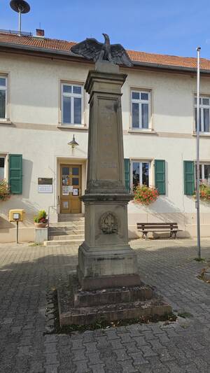 Kriegerdenkmal für den Feldzug 1870/71 in Wiesoppenheim