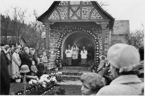 Einweihung der Kriegergedächtniskapelle 1953